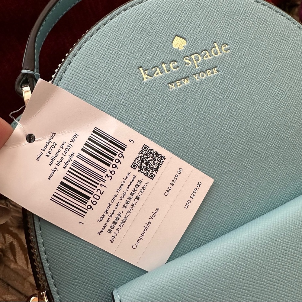 Authentic Kate Spade Mini Backpack - Picture 9 of 10